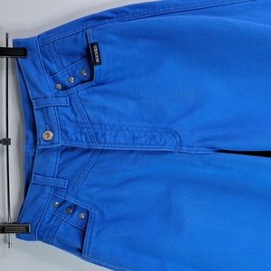 Rockies High-Rise Western Periwinkle Bareback Waist 25 Inseam 36.5"